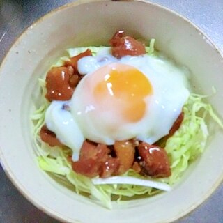 焼き鳥温玉丼